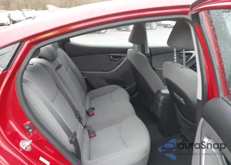 2016 Hyundai Elantra Se from USA, damaged, VIN KMHDH4AE9GU478119